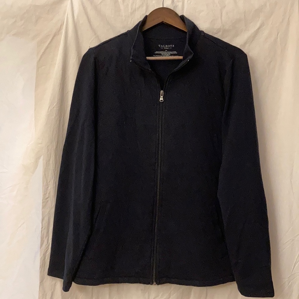 Talbots Woman Size 2X Full Zip Top